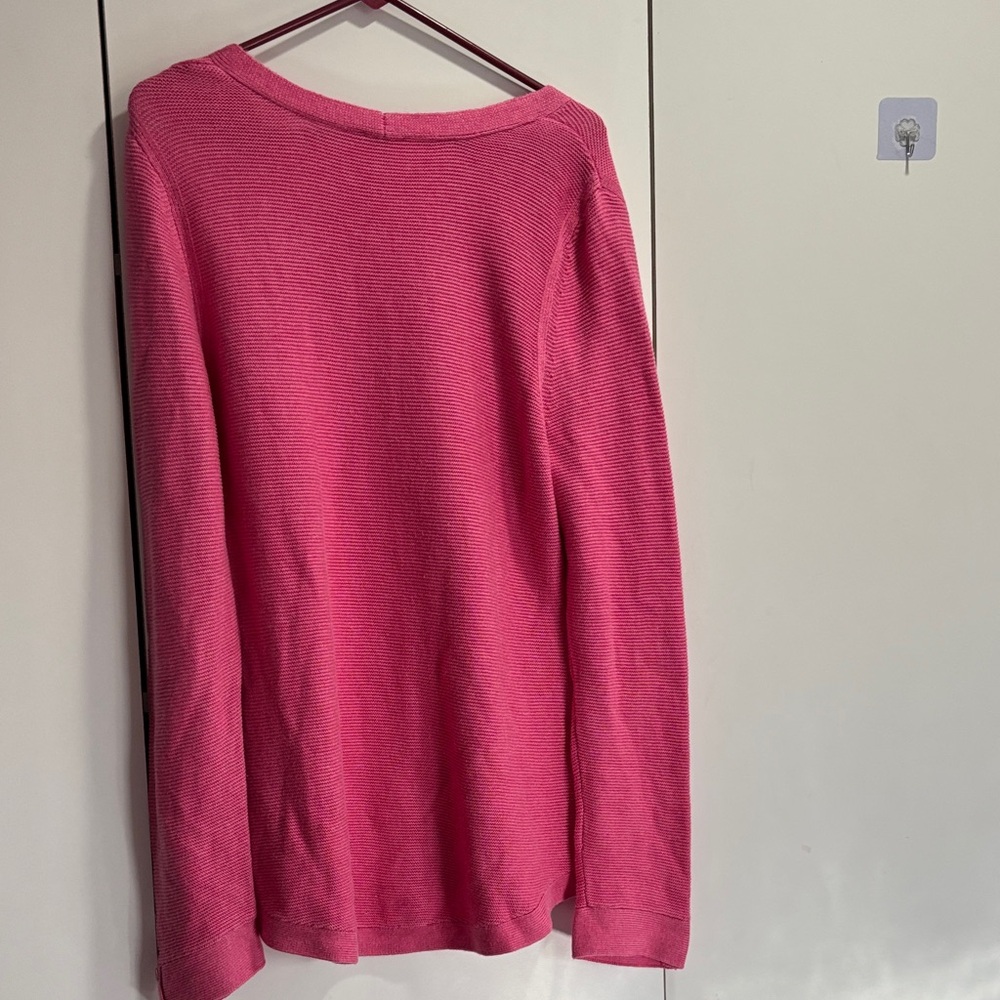 Talbots Bright Pink Knit Sweater - Picture 4 of 6